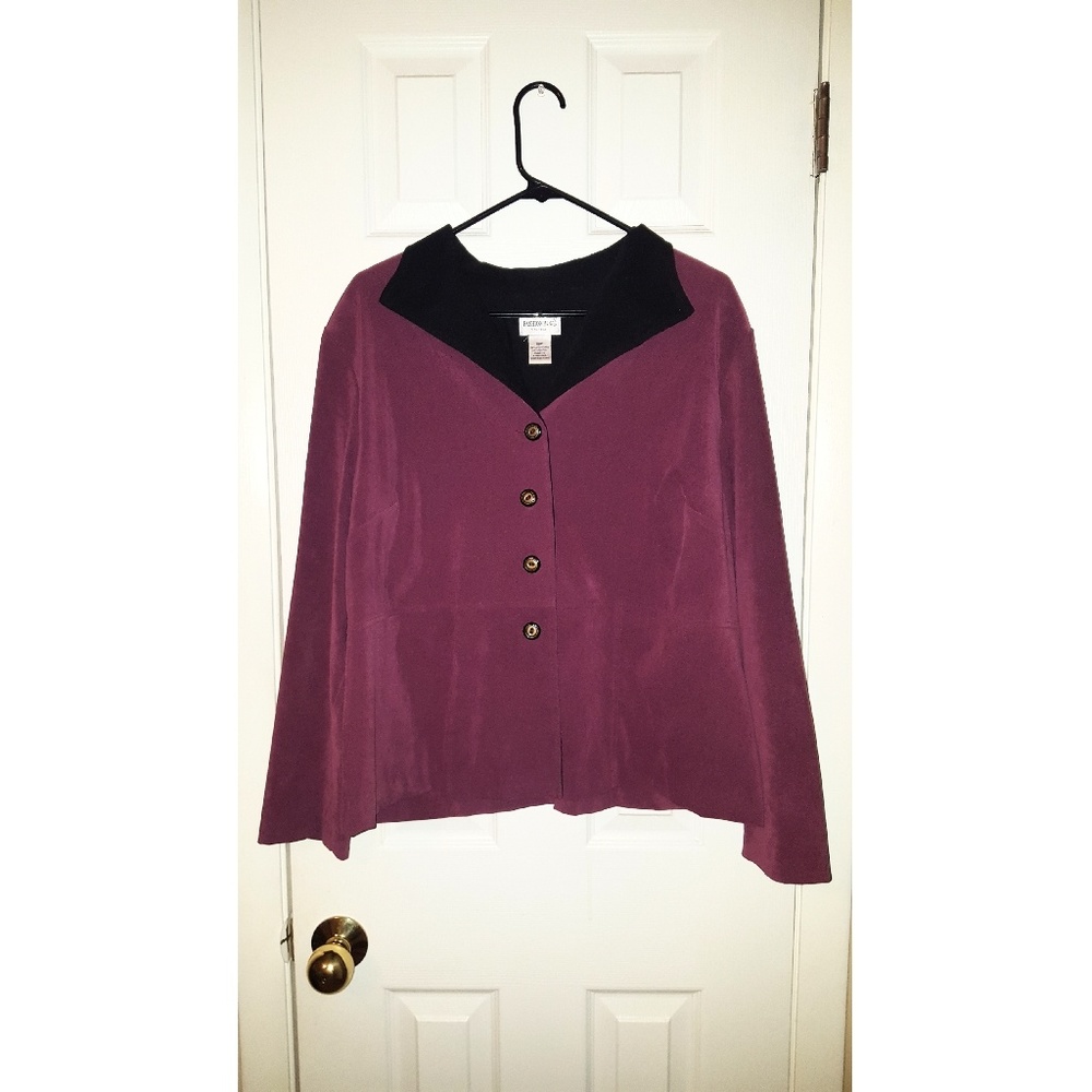 Red Velvet Button Up